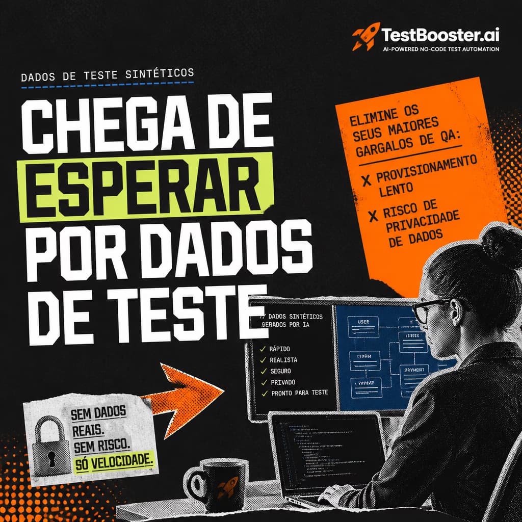 Dados de Teste Sintéticos em 2026: IA Acaba com o Gargalo do QA