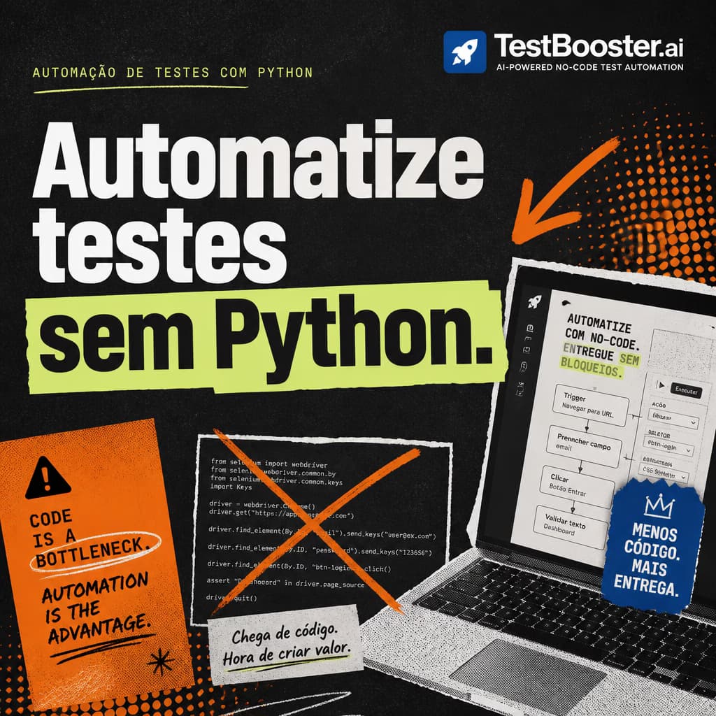 Automação de Testes com Python em 2026: Novas Ferramentas + a Alternativa No-Code