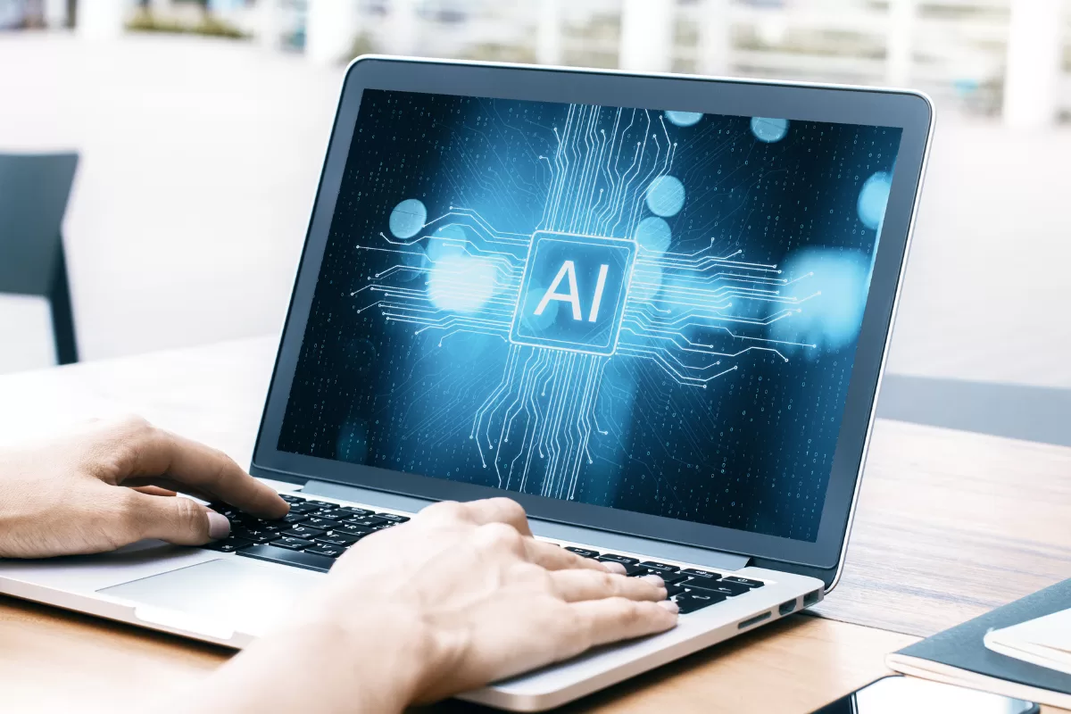 Duas maos utilizando alternativas ao cypress com IA
