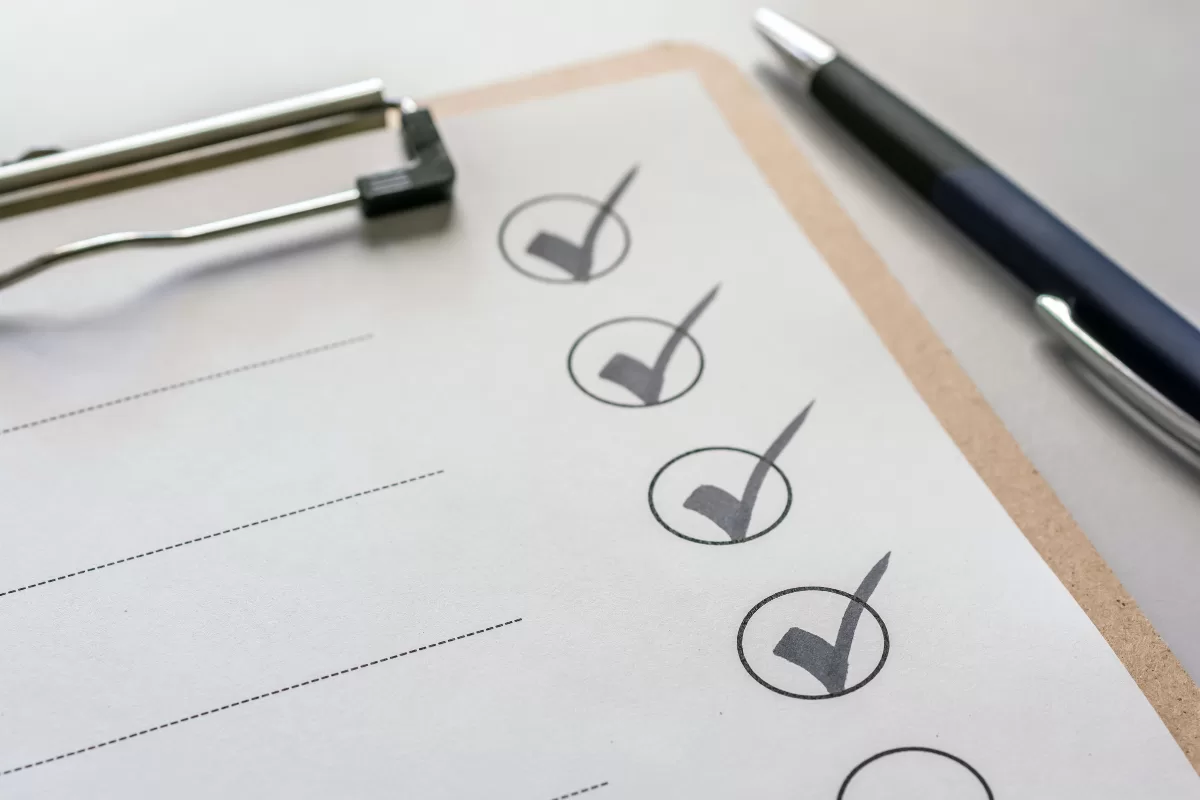 Imagem de um checklist para migre do Cypress