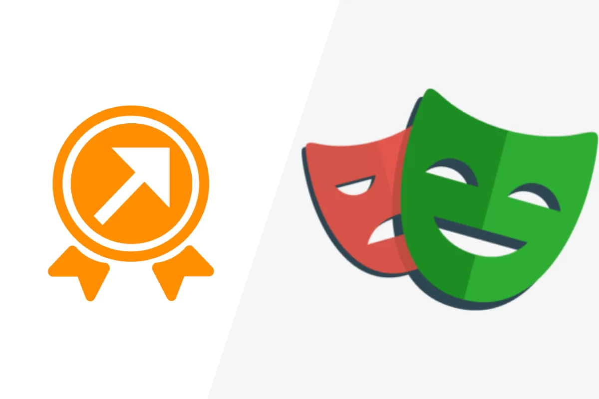 Imagem dividida com as logos do playwright e testbooster.ai representando a ideia de troque playwright por IA
